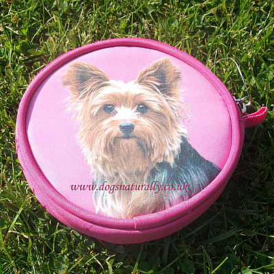 Yorkshire Terrier Purse Pink or Lilac